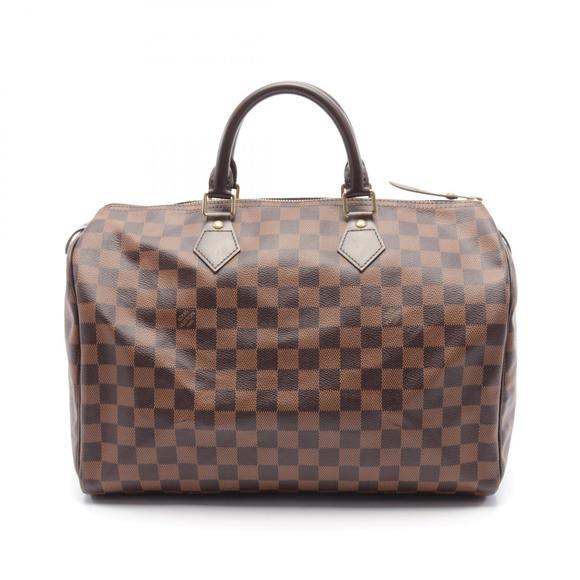 LOUIS VUITTON Speedy Handbag Damier Brown - Picture 1 of 7